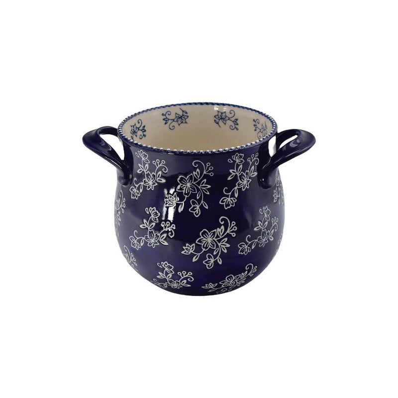 X-Large Floral Lace Utensil Crock