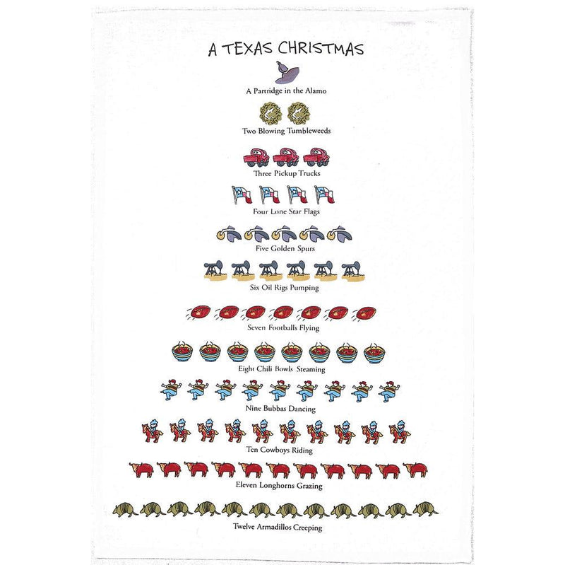 A Texas Christmas Kitchen Towel