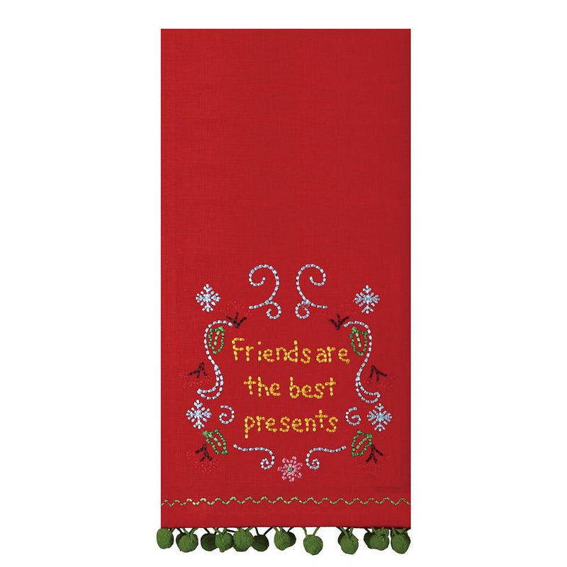 Friends Are Best Presents Kitchen Towel