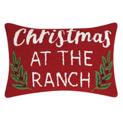 Christmas At The Ranch Pillow