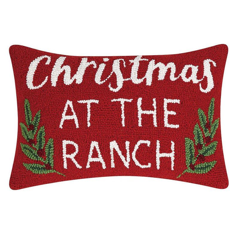 Christmas At The Ranch Pillow
