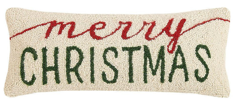 Merry Christmas Hook Pillow