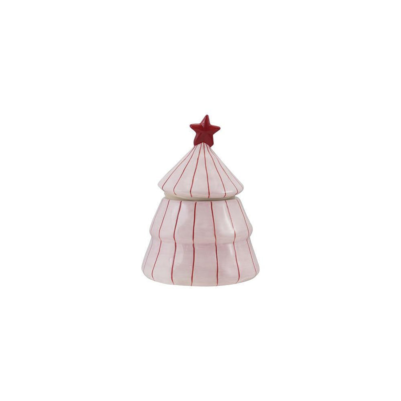 Striped Tree Shaped Canister