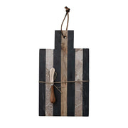 Marble Board and Knife Set