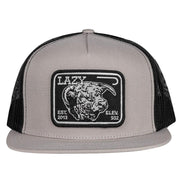 Silver Grey & Black Elevation Trucker Cap