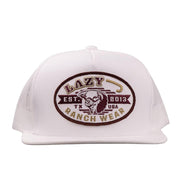 White Cattle King Classic Trucker Cap