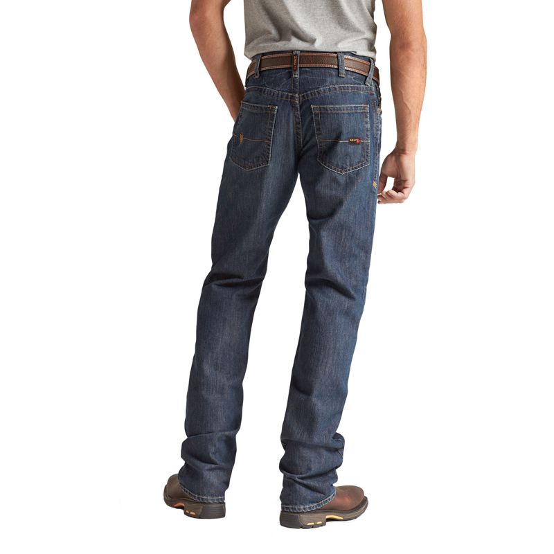 Ariat Men's FR M4 Basic Relaxed Fit Boot Cut Work Jeans — NRS