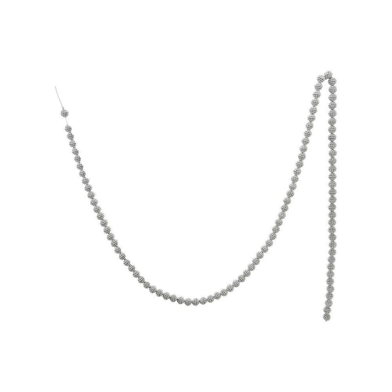 Gold Plastic Beaded Ball Garland