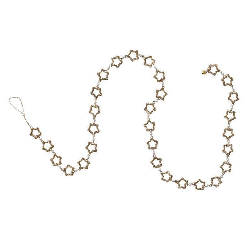 Beaded Star Garland