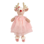 Faux Mink Reindeer Plush Pal