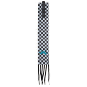 Turquoise Checkered Deluxe Tail Bag