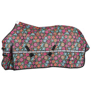 Neon Flower 5k Trainer Winter Horse Blanket