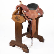 Used 15.25in Barrel Saddle with Silver Corners