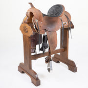 Used 15in Roughout with Border Barrel Saddle