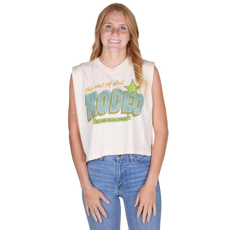 Women's Neon Ain't My First Rodeo Tank