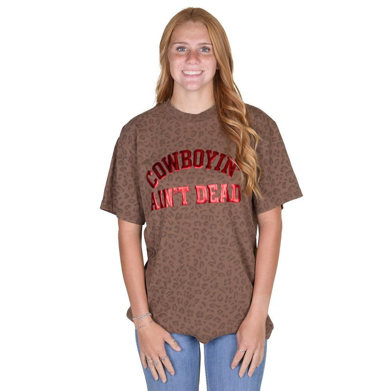 Women's Cowboyin' Ain't Dead Tee Shirt