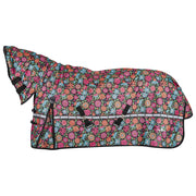 Neon Flower 10k Trainer Hooded Winter Horse Blanket