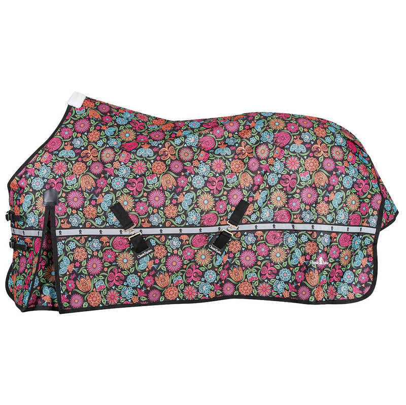 Neon Flower 10k Trainer Winter Horse Blanket