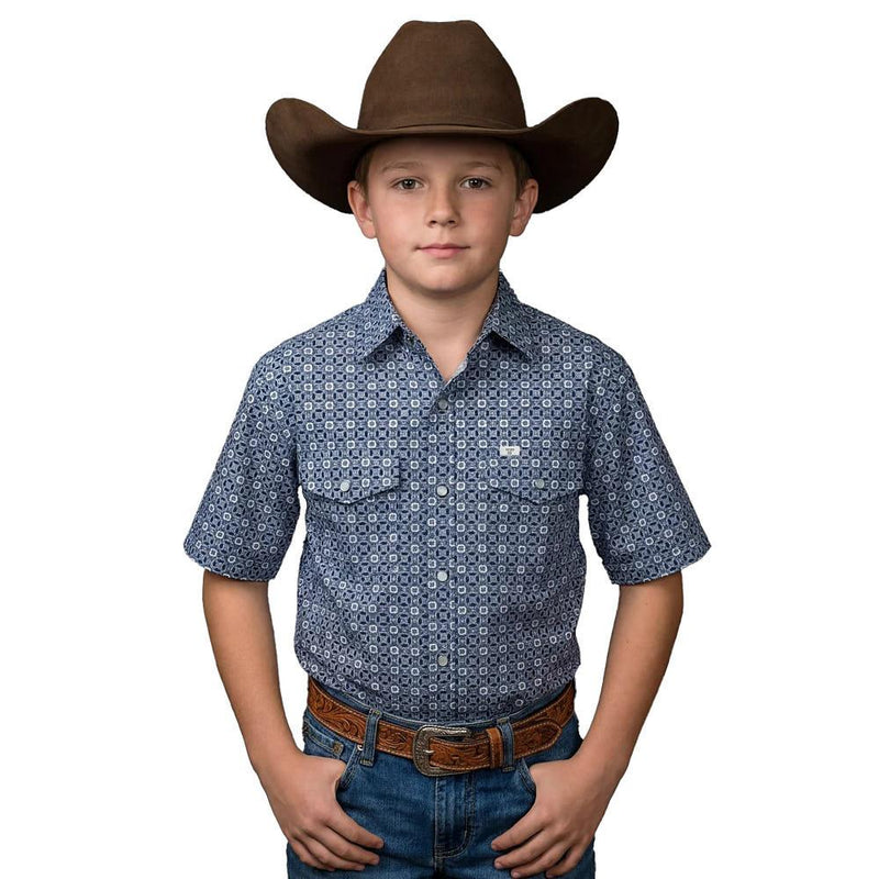 Boy's The Emerson Blue Shirt