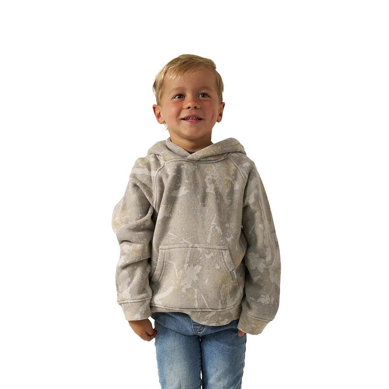 Youth Boy's Drifter Camo Vintage Washed Fleece Hoodie