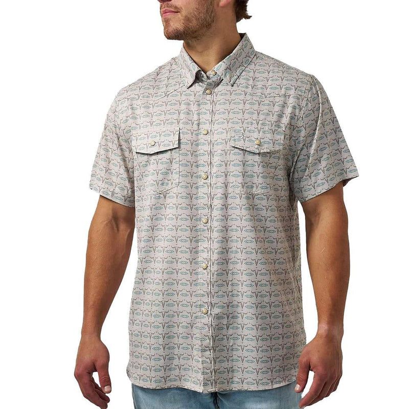 Men's Skull Rancher Performance Western Shirt