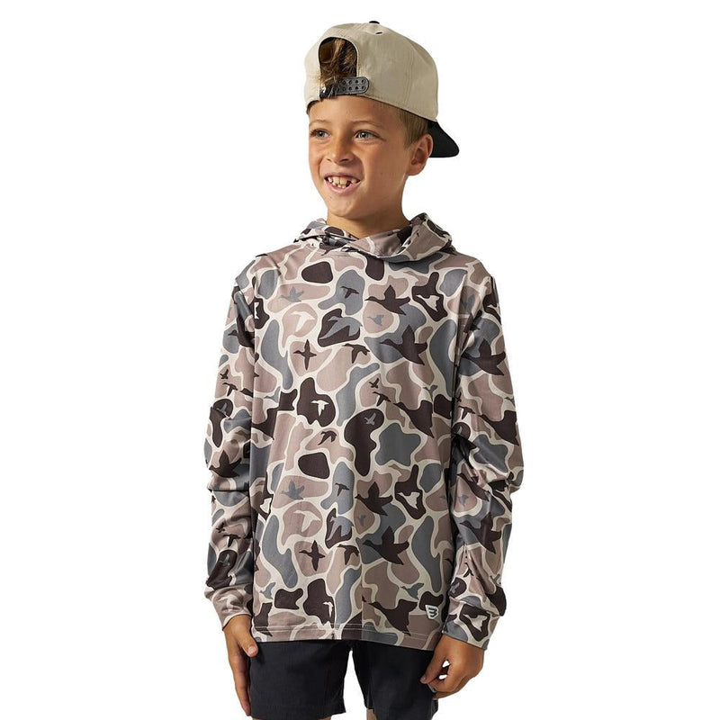 Boy's Mallard Mayhem Camo Performance Hoodie