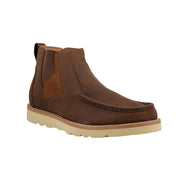Men's Chelsea Rustic Brown 4in Wedge Sole