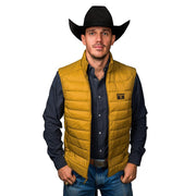 Men's Brown Down Vest
