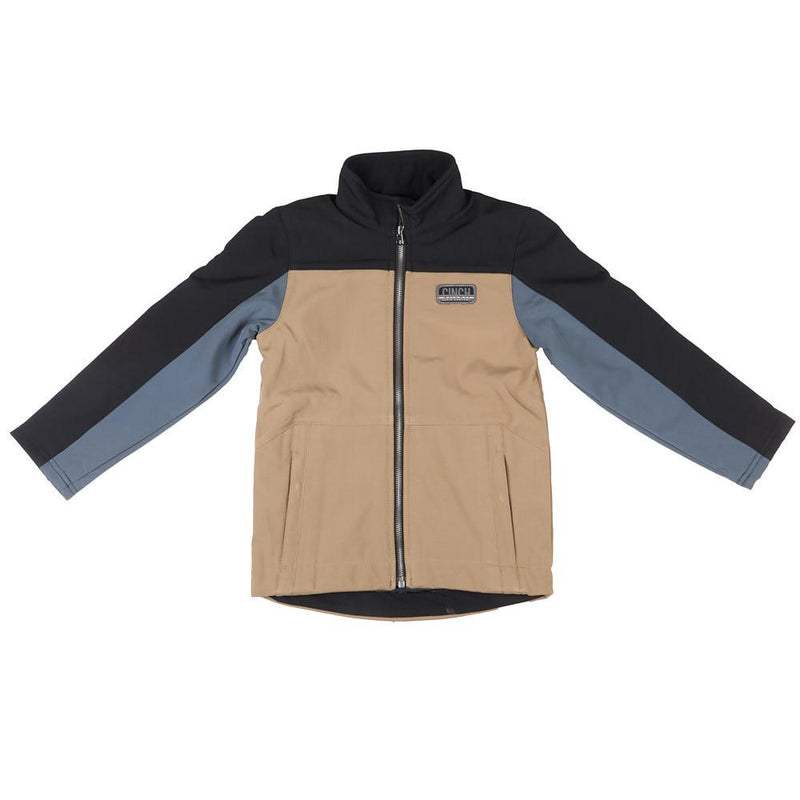 Boy's Color Block Bonded Jacket