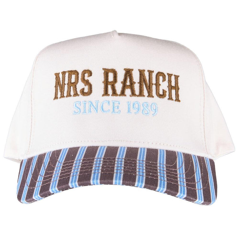 NRS Brown & Blue Striped Cap