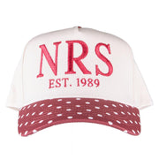 NRS Maroon Polka Dot Cap