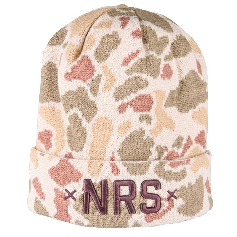 X Logo Camo Beanie