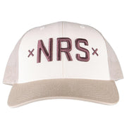X Logo Cream & Khaki Cap