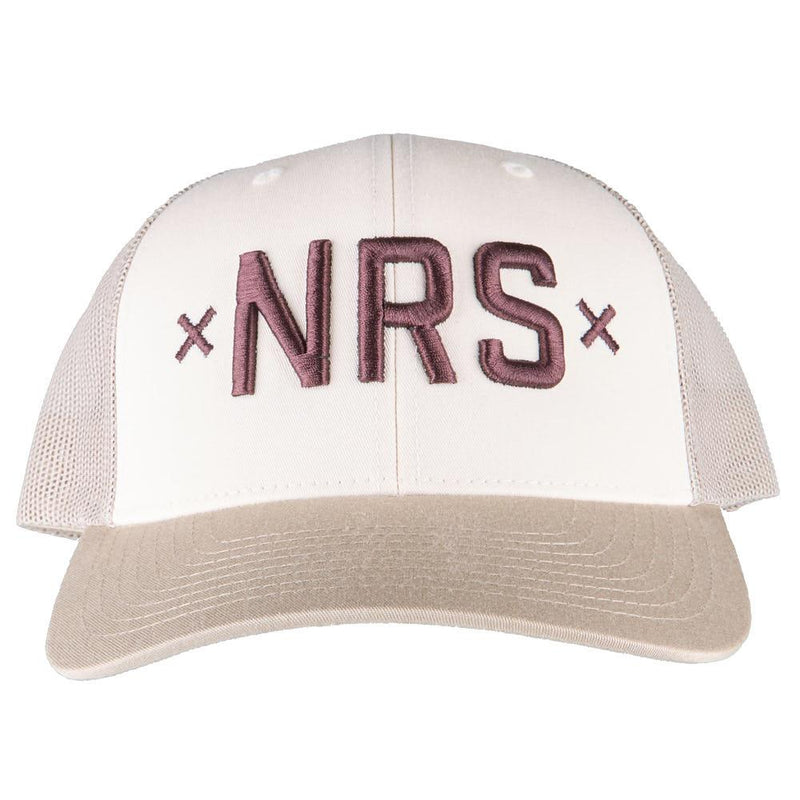 X Logo Cream & Khaki Cap