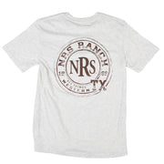 Ranch TX Oatmeal Round Logo Tee Shirt