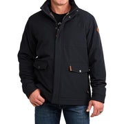 Men's Black 3/4 Bonded Jacket