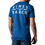 Men's Cool Blue Back Branded Tee Shirt