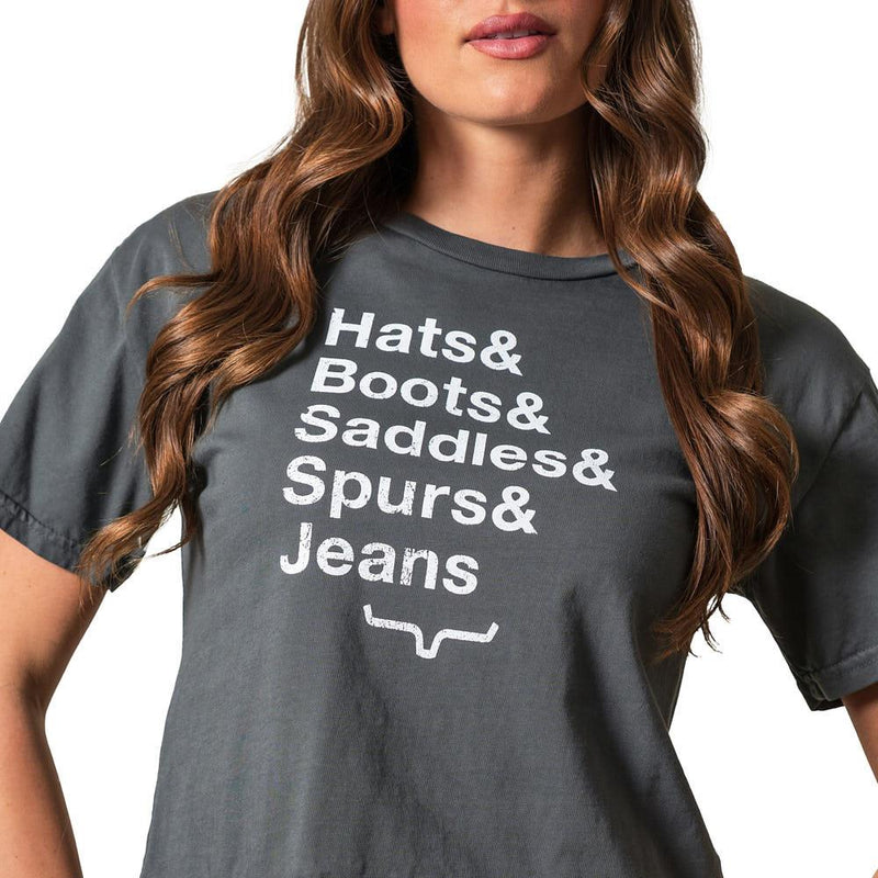 Women's Pepper Hats & Boots Tee Shirt