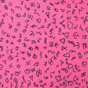 Dark Pink Brand Wild Rag