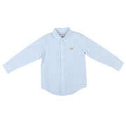 Boy's Blue Grove Button Down Shirt