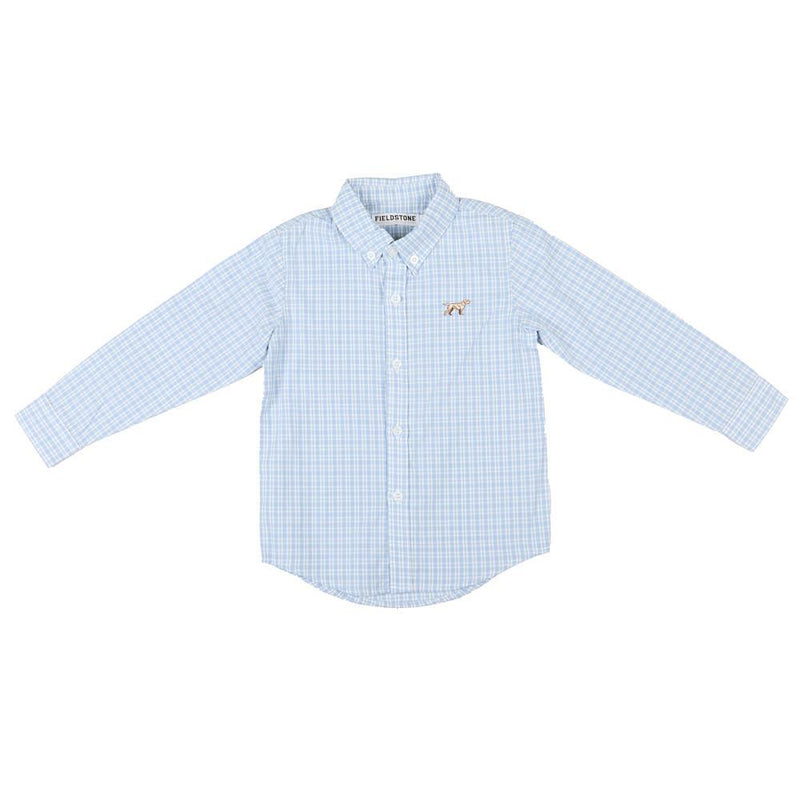 Boy's Blue Grove Button Down Shirt