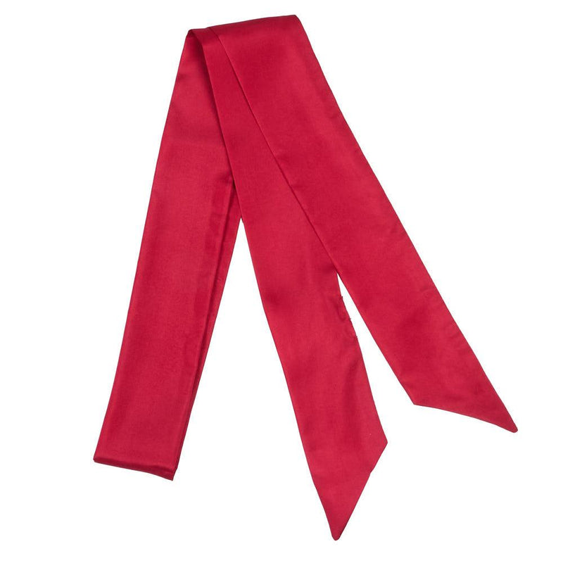Red Solid Twilly