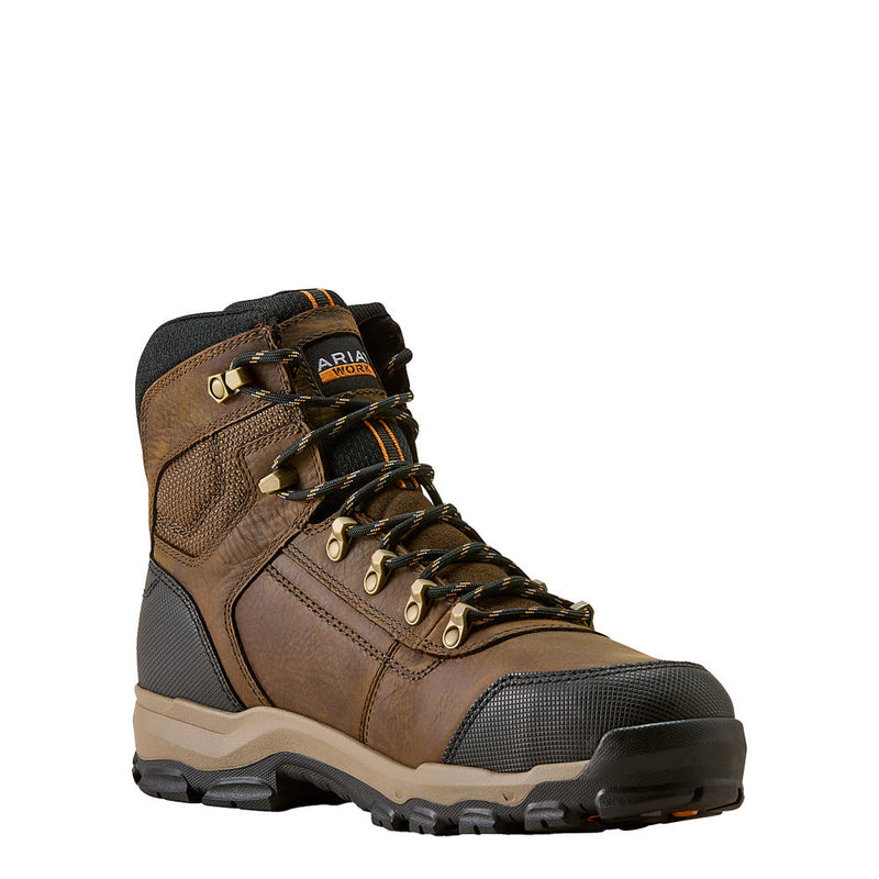 Men's Stryker Neo 6in Brown Waterproof Composite Toe Work Boot