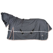 Charcoal 5k Trainer Hooded Winter Horse Blanket