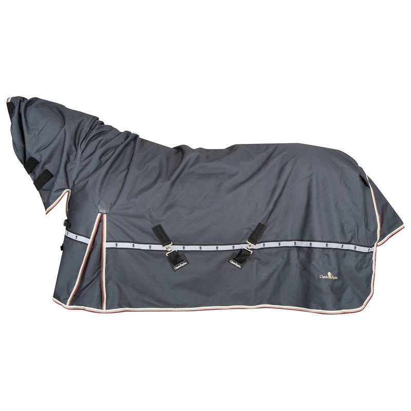 Charcoal 5k Trainer Hooded Winter Horse Blanket