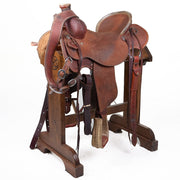 Used 16.5in 1/8 Breed Floral Ranch Roper