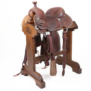 Used 13in Roughout Breakaway and Goat Tying Saddle