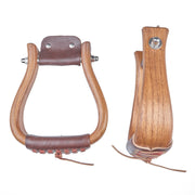 2in Ranchman Wood Flat Bottom Stirrups