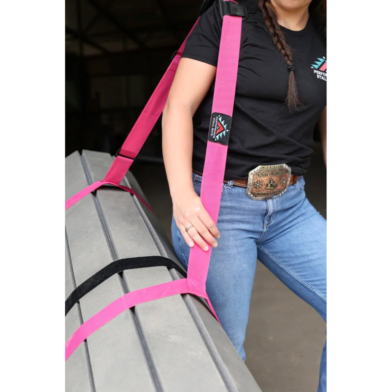 Pink Mat Sling Shoulder Strap
