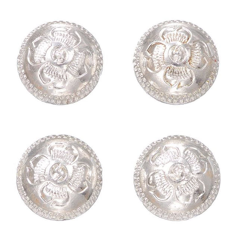 Silver Concho Number Magnet Set